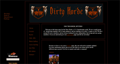 Desktop Screenshot of dirtyhorde.net